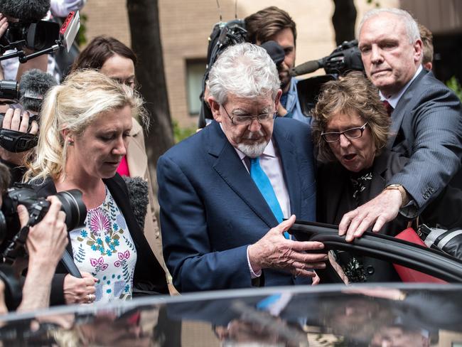 Rolf Harris was released from prison in May after serving three years for historic sex offences. Picture: Getty Images