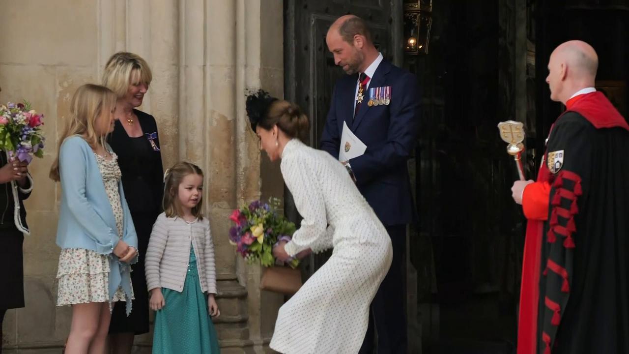 Royals depart VE Day Thanksgiving Service