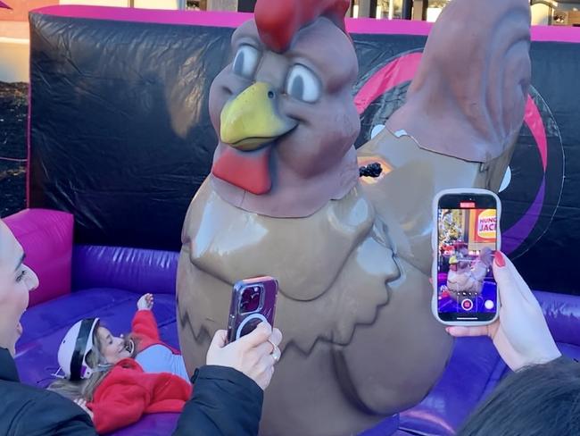 KIIS FM's Cash Cock in Mill Park shocked residents. Picture: Supplied