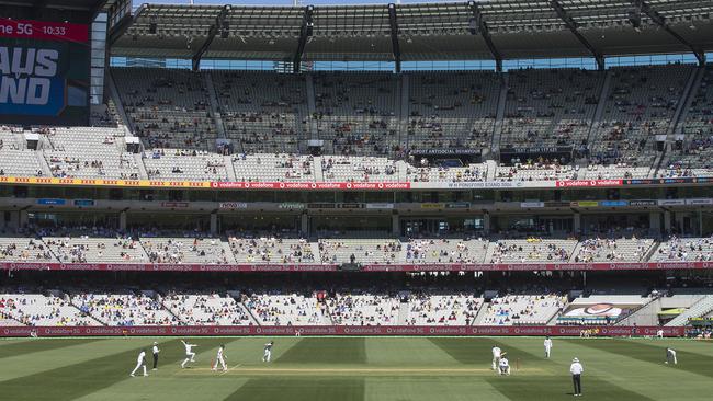 The MCG has been listed as a potential coronavirus exposure site. Picture: Michael Klein