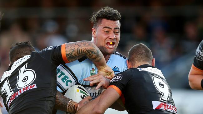 Andrew Fifita had his best game of the season against the Tigers.