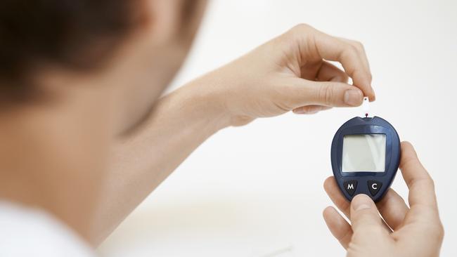 Diabetes is one of the chronic diseases suffered by half of all Australians. Picture: Shutterstock