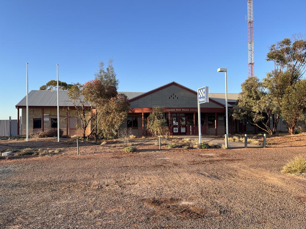 Coober Pedy police station is suffering a severe officer shortage. Picture: Supplied