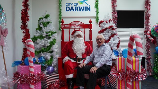 City of Darwin Lord Mayor in Santa's Village