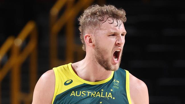 Jock Landale is heading to San Antonio. Picture: Getty Images