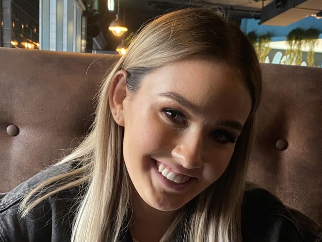 Libby Ruge, the 19yo Kiama woman who was killed in a crash outside Collegians in Wollongong on Saturday, November 7, 2020. The car was being driven by Jaskaran Singh with Arpan Sharma in the passenger seat. Picture: Supplied (by Miss Ruge's family)