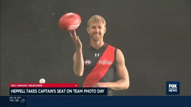 Heppell in the captains seat