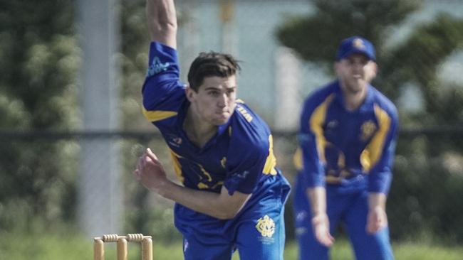 Fraser Hay is having a crack at Premier Cricket this season. Picture: Valeriu Campan