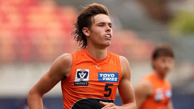 Aaron Cadman booted three goals. Photo by Mark Kolbe/Getty Images)