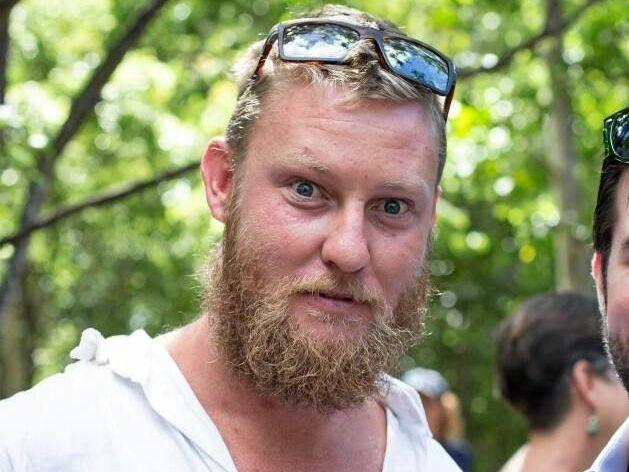 Conor Delalande, the lucky boatie who came across the seal off the coast of Yeppoon.