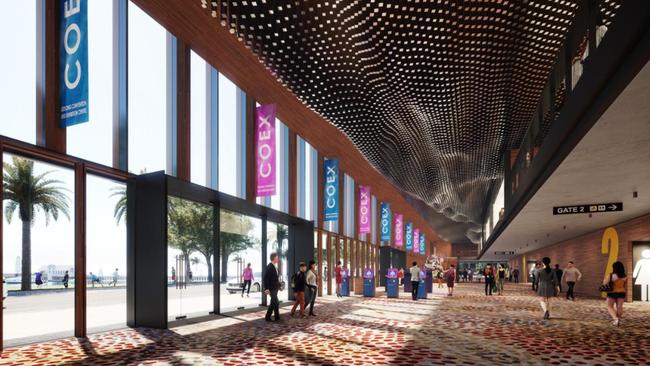 Geelong Conference Centre design concept. Picture: Supplied