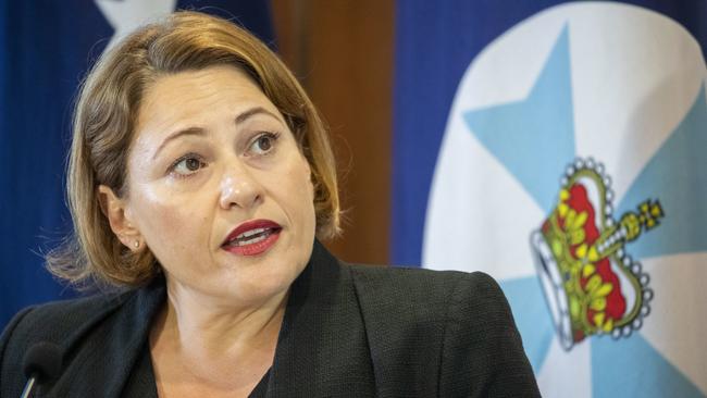 Deputy Premier Jackie Trad’s failure to update her pecuniary interests register with her Woolloongabba home will haunt her. Picture: AAP Image/Glenn Hunt