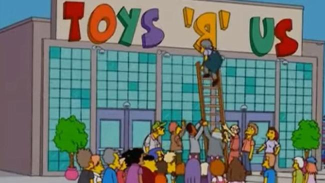 Did The Simpsons predict the demise of Toys R Us? Picture: Fox