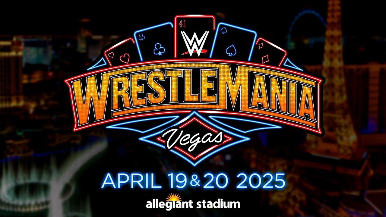 WWE WrestleMania 41 hosted in Las Vegas at Allegiant Stadium, likely ...