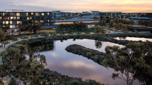 Stage one of the $1 billion Armstrong Creek Town Centre opened earlier this year.