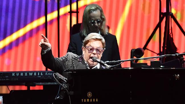 Rocket Man Elton John. Picture: Patrick Woods/Sunshine Coast Daily.