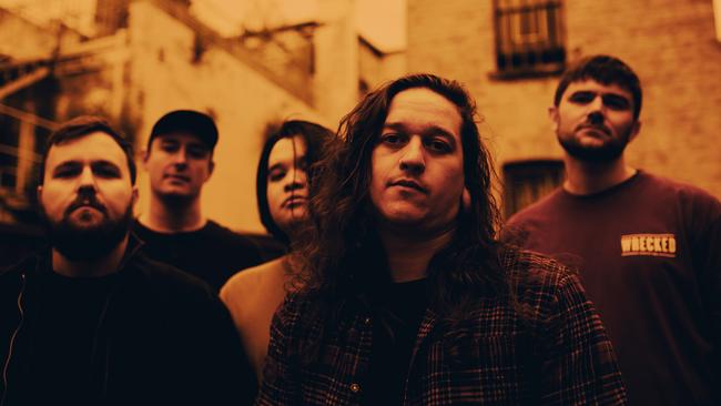 Sydney metalcore band Polaris is ready to light up JCU's Uni Bar with support acts Ocean Grove and Bloom. Picture: Chris Jack.