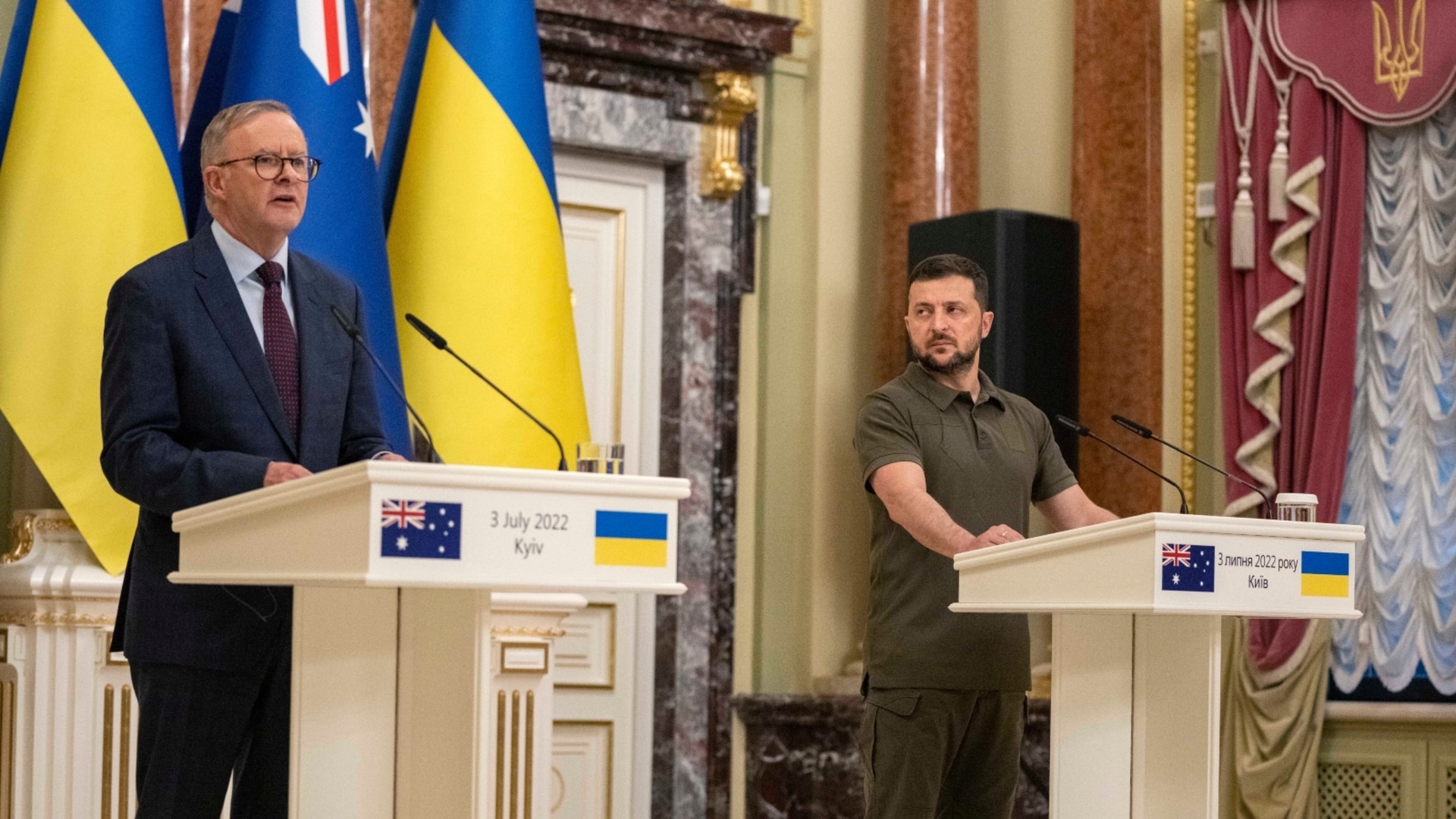 Albanese ‘quick to stick up’ for Zelensky following disaster White House meeting