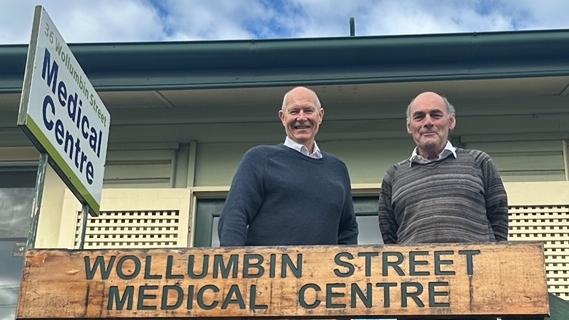 Dr David Snedden, (left) and Dr Ian Kettle have announced their retirement along with practice manager Lynn Hall and practice nurse Jane Anderson. Picture: Karen Rice Picture: Karen Rice