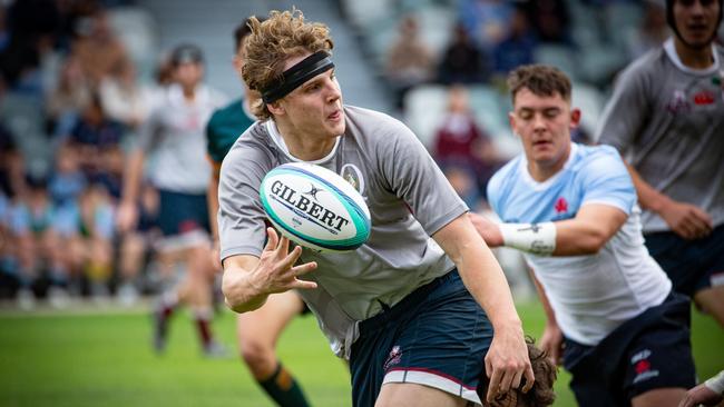 NSW Waratahs White v Queensland Reds Grey. Picture Tom Primmer/QRU.