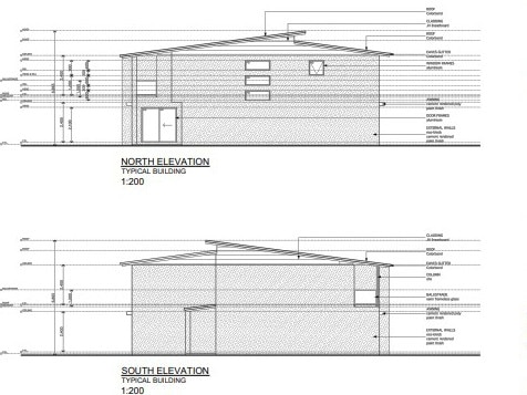 The units would be two-storey and include a single car garage. Drawings: Capricorn Survey Group CQ.