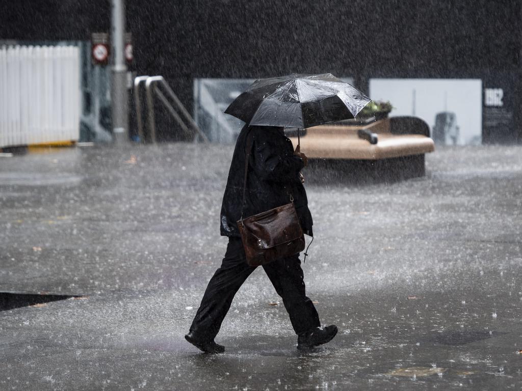 Conditions will be wet for much of the country this week. Picture: NewsWire / Monique Harmer