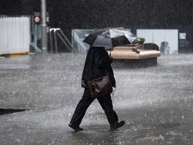 Conditions will be wet for much of the country this week. Picture: NewsWire / Monique Harmer