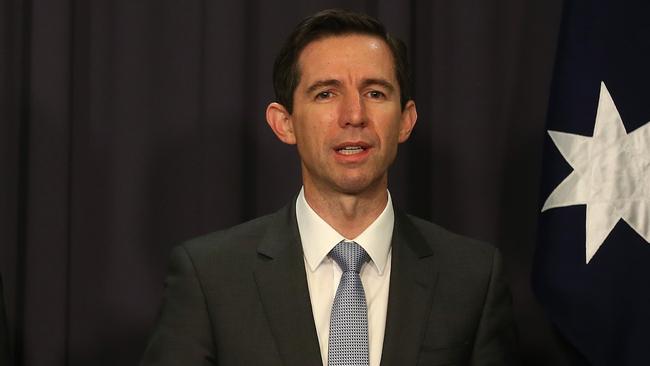 Federal Education Minister Simon Birmingham. Picture Kym Smith