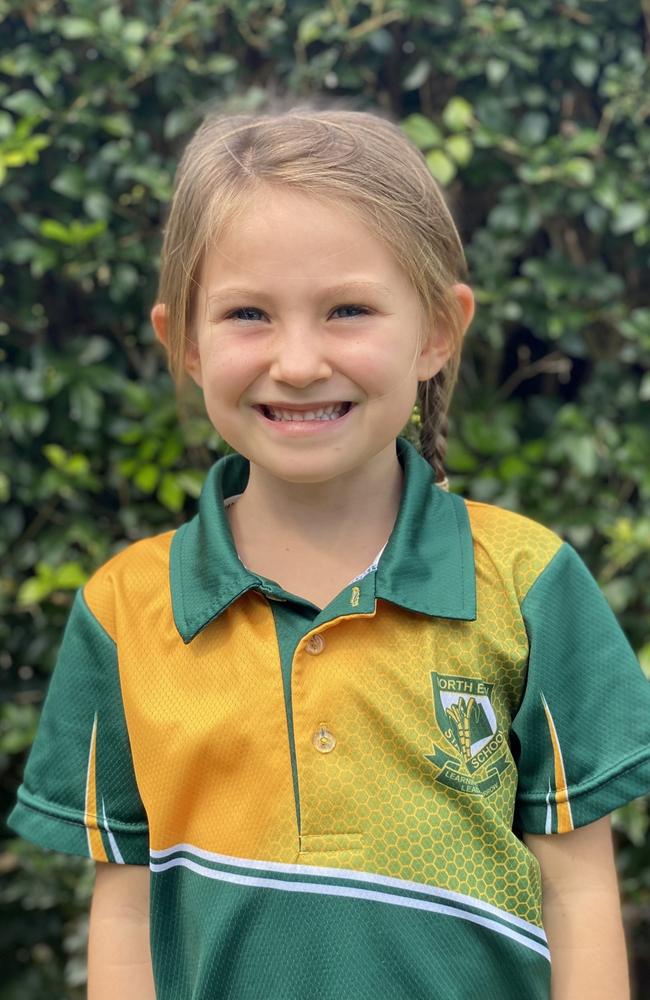 North Eton State School 2022 Preppie Jessie Martin. Picture: Principal Geraldine Parkes MKY2022PREP