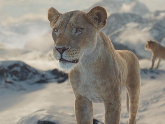 Sarabi (voiced by Tiffany Boone) in Mufasa: The Lion King.