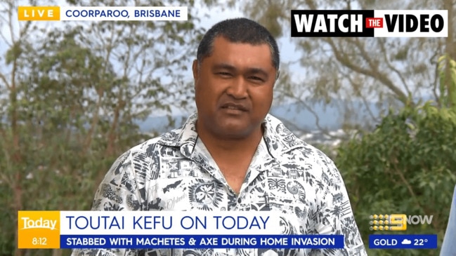 Rugby legend Toutai Kefu recalls the night of home invasion (The Today Show)