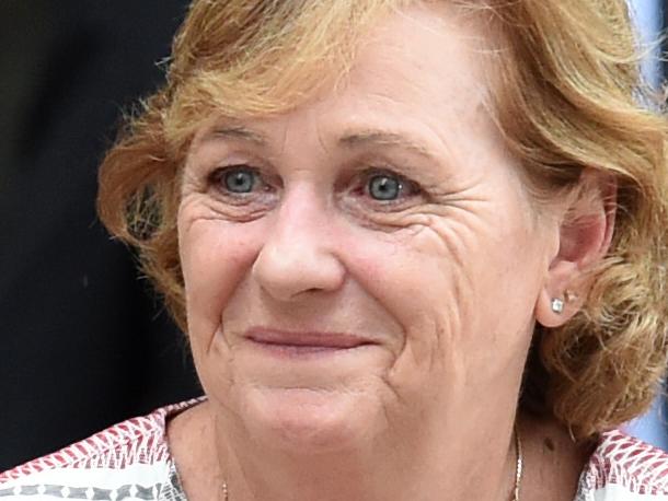 Bruce and Denise Morcombe leave the Federal Court in Brisbane, Friday, March 11, 2016. The High Court has dismissed an application by Brett Peter Cowan, who kidnapped and murdered their son, Queensland schoolboy Daniel Morcombe in 2003, to appeal against his conviction. (AAP Image/Dan Peled) NO ARCHIVING