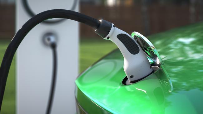 An electric vehicle charging station. Picture: iStock