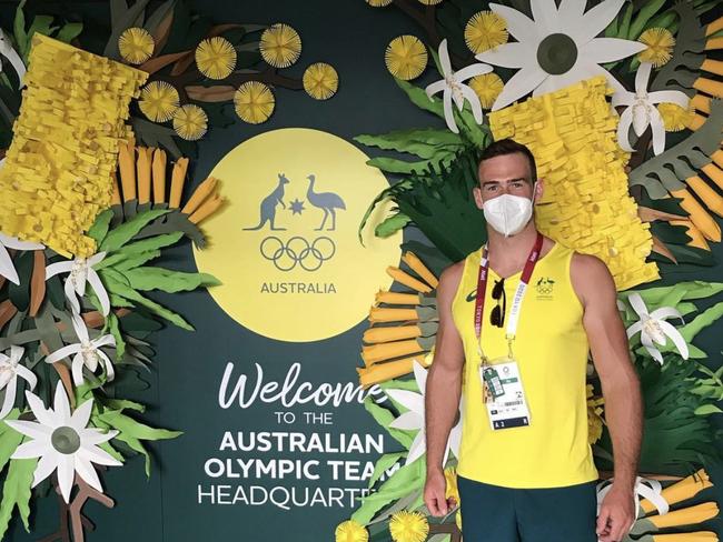 Daniel Watkins Tasmanian kayaker who will compete at the Tokyo Olympics. Picture: Instagram