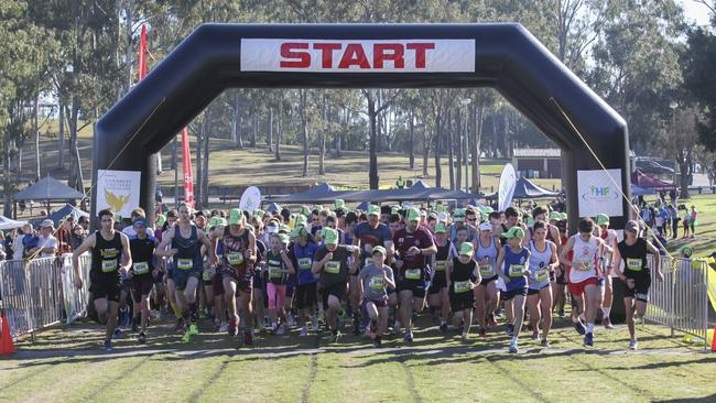 The Park2Park attracts big crowds to Limestone Park in Ipswich, raising funds for the Ipswich Hospital Foundation.