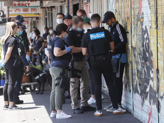 There has been a big push to address drug trafficking in the inner suburbs. Picture: Alex Coppel