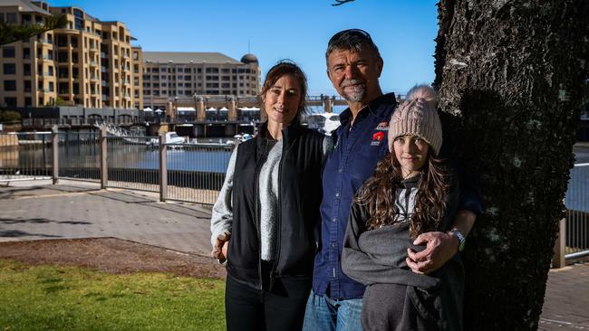 Dallas Coull who runs See Adelaide and Beyond with wife Nikki and daughter Tamsin. Picture: Tom Huntley