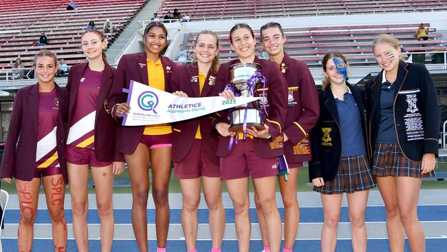 QGSSSA track and field championships at QSAC. Thursday September 14, 2023. Picture, John Gass