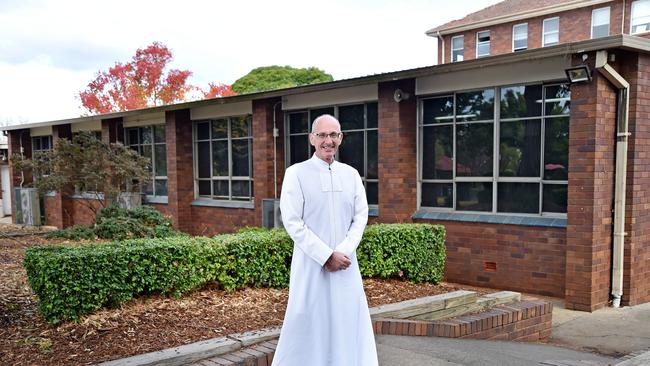 Oakhill College principal Brother Steve Hogan. Picture: AAP Image/Troy Snook