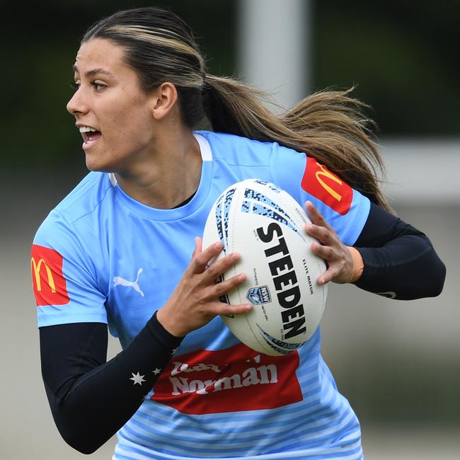 Shaylee Bent will play on Thursday night. Picture: NRL Images/Anthony Kourembanas