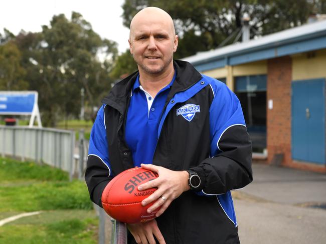 New Oak Park coach Todd Clark is embarking on his second stint in the top job. Picture: James Ross