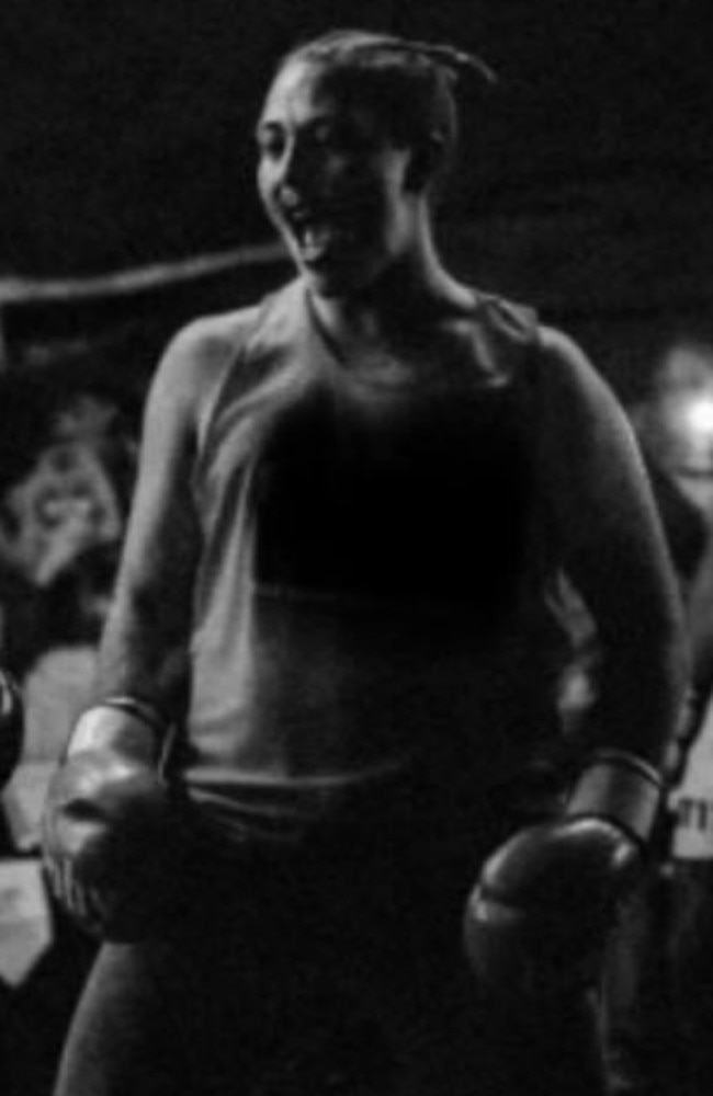 Frederick David Morris was described as a lover of boxing in his teenage years, shown here competing in Fred Brophy’s Boxing Tent. Photo: Facebook