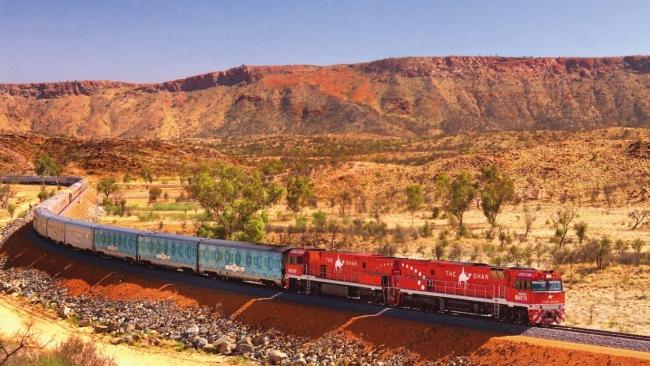 All aboard The Ghan.