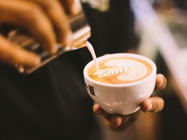 Di Bella coffee.  flat white