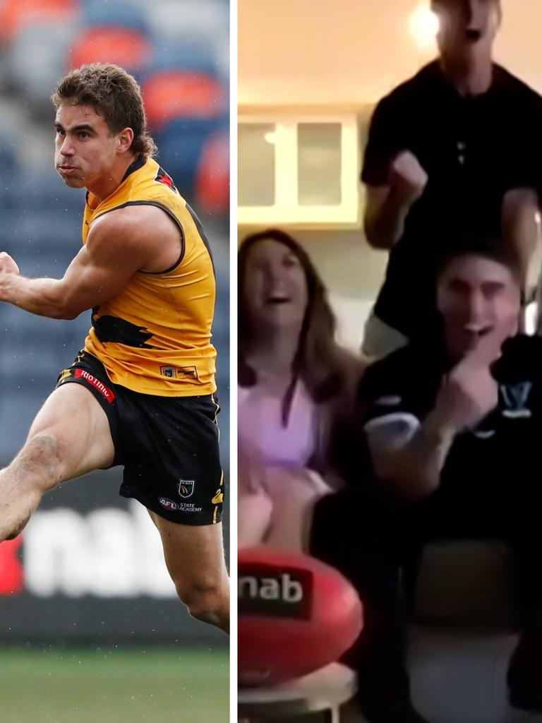 AFL draft 2022: West Coast take light-hearted dig at former