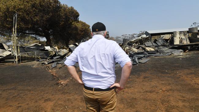 Morrison has learnt from his handling of the bushfires disaster. Picture: AAP