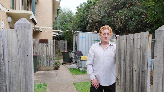 Dean Cage says residents feel like prisoners in their own homes. Picture: Mark Wilson