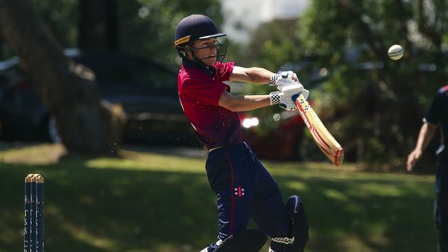 BSHS’s Adam Eastgate as the Southport School v Brisbane State High School at The Southport School/Village Green. Picture: Glenn Campbell