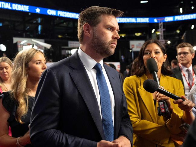 US Senator JD Vance. Picture: Christian Moterrosa/AFP