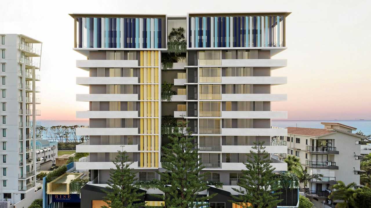 Rise Maroochydore Beach located on Sixth Ave, a luxury 12-storey ocean-view development at the new City Centre.